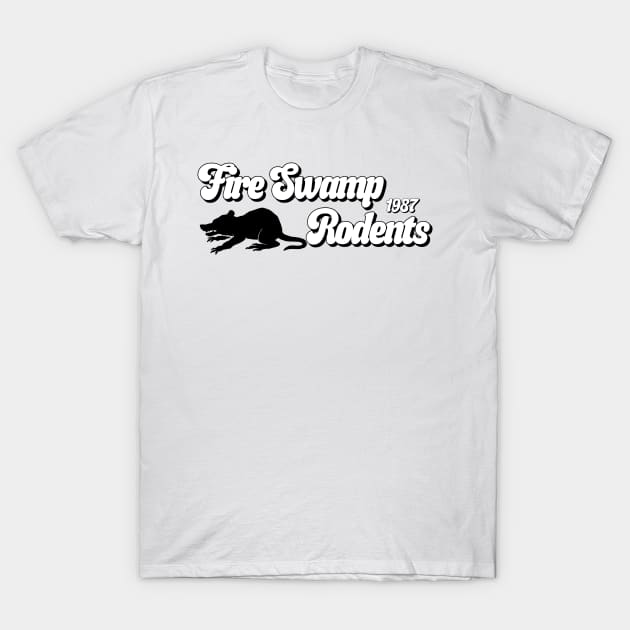 Princess Bride Fire Swamp Rodents T-Shirt by Angel arts